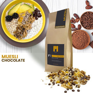 MUESLI BULL'S EYE WITH CHOCOLATE | Packed per 1000 grams
