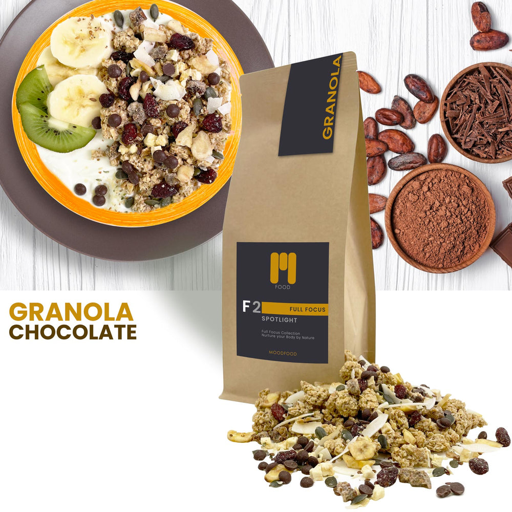 GRANOLA SPOTLIGHT WITH CHOCOLATE | Packed per 1000 grams