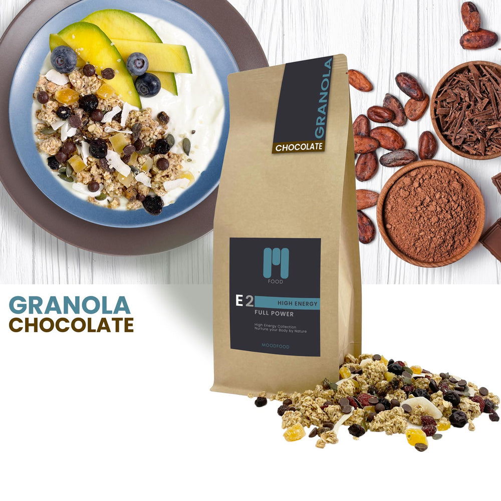 GRANOLA FULL POWER WITH CHOCOLATE | Packed per 500 and 900 grams