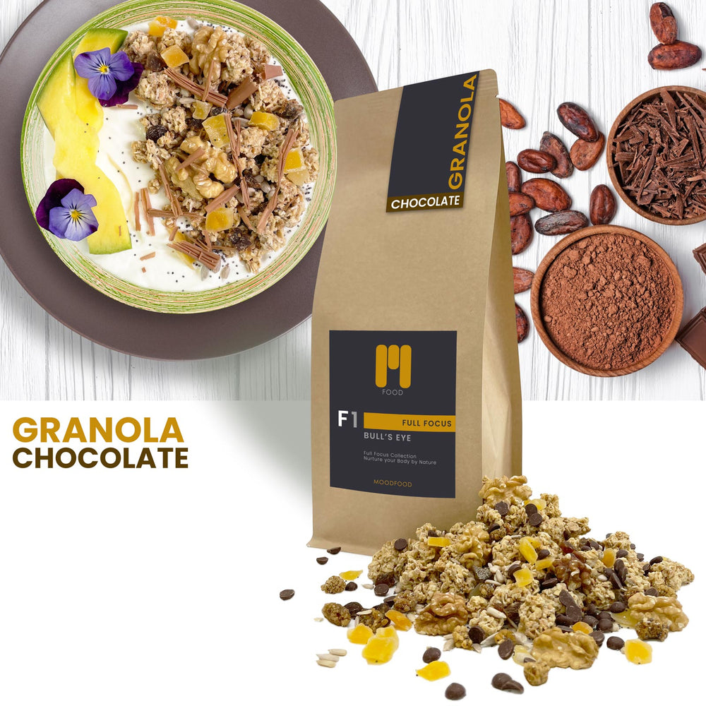 GRANOLA BULL'S EYE WITH CHOCOLATE | Packed per 1000 grams