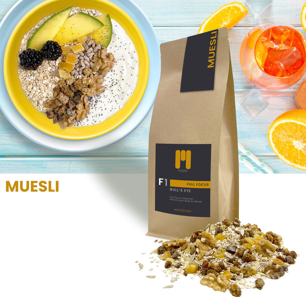 MUESLI BULL'S EYE | Packed per 500 and 900 grams