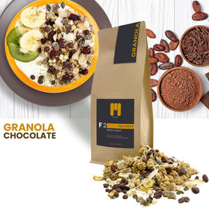 GRANOLA SPOTLIGHT WITH CHOCOLATE | Packed per 500 and 900 grams