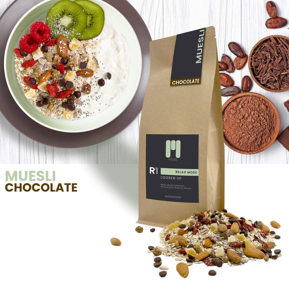 MUESLI LOOSEN UP WITH CHOCOLATE | Packed per 500 and 900 grams